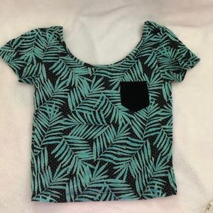 5/$25 Leafy Crop Top